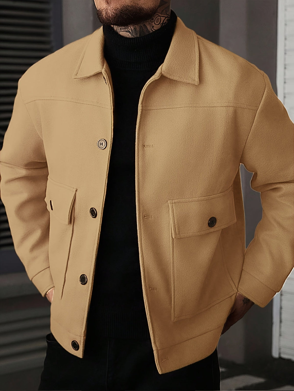 Ellery | Strukturiertes Overshirt-Jacke