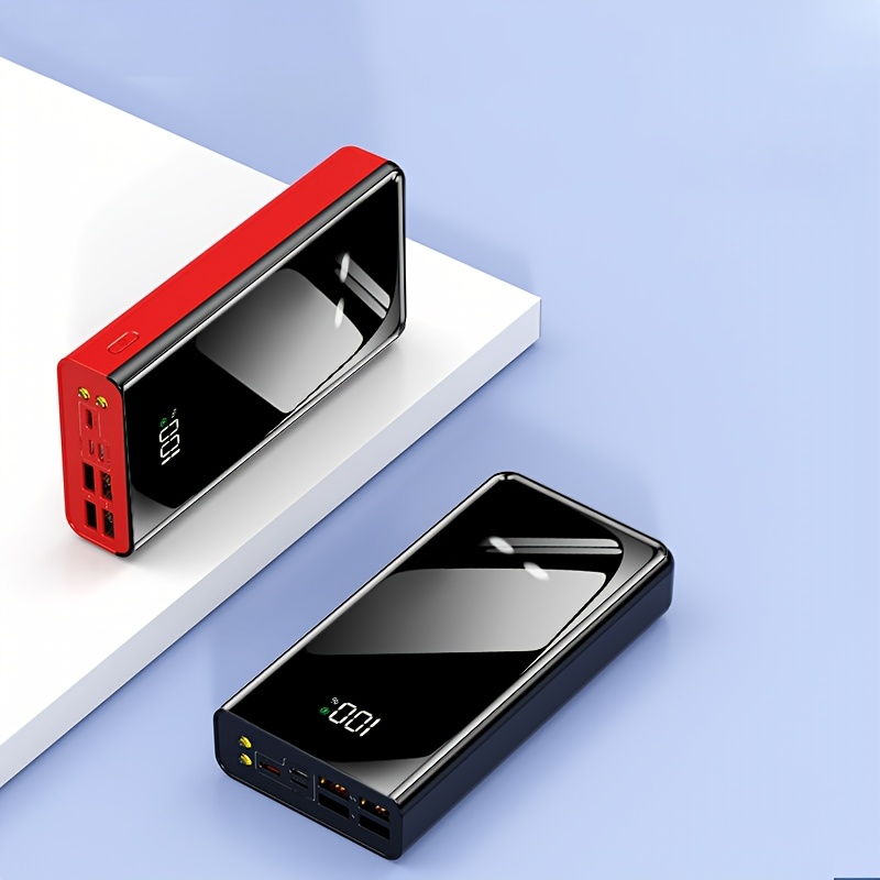 Portable Charger 50000mAh Large Power Bank LED Light Power Display Multi-Port USB-C Micro for an Everyday Personal Care Routine