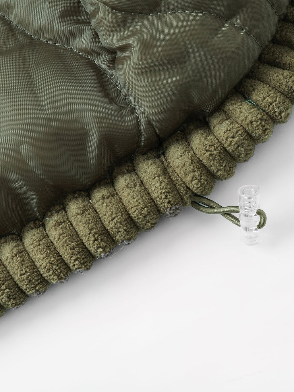 Quilted Lined Corduroy Coat