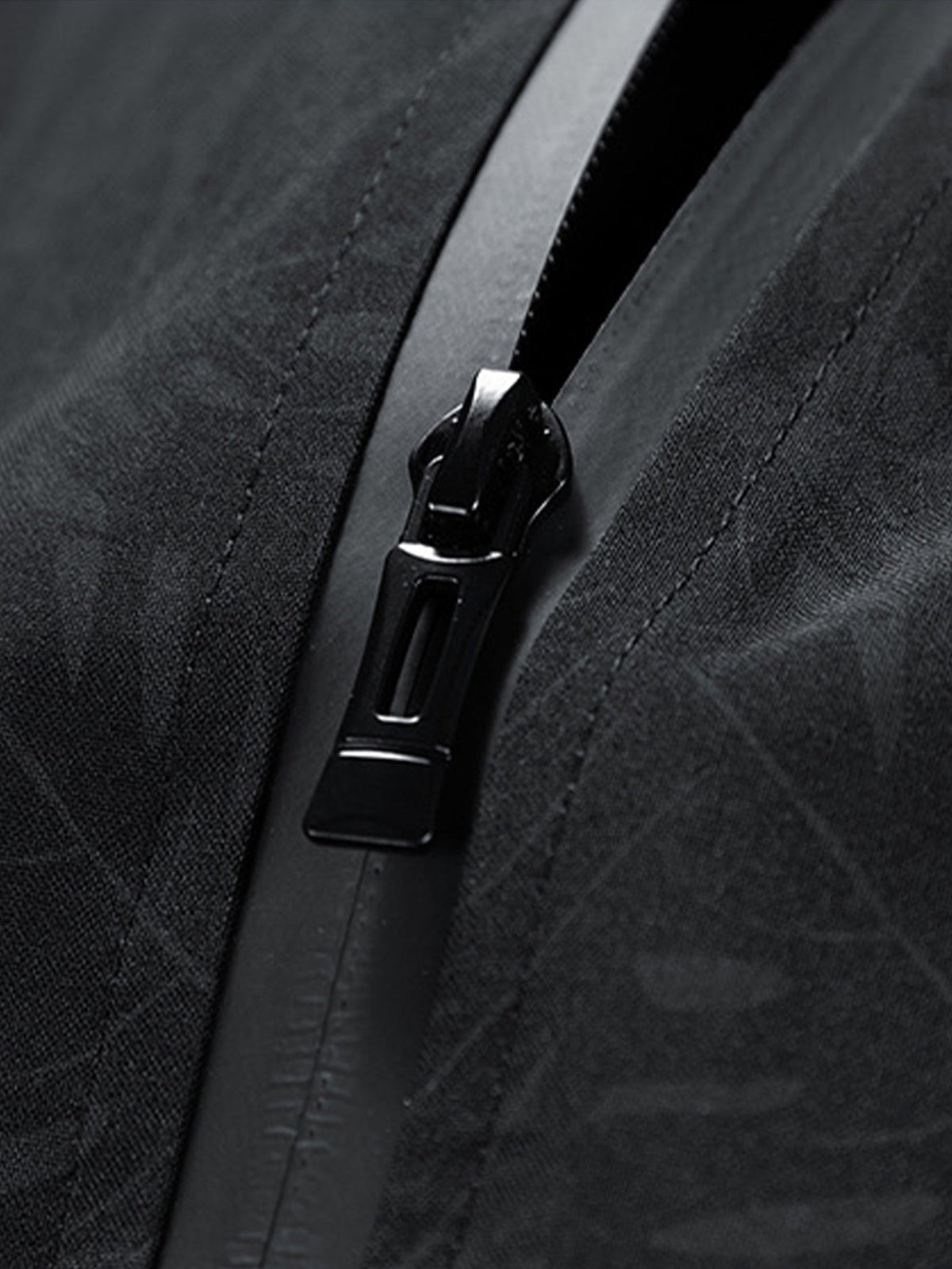 Leaf Print  Zip-Up Bomber Jacket