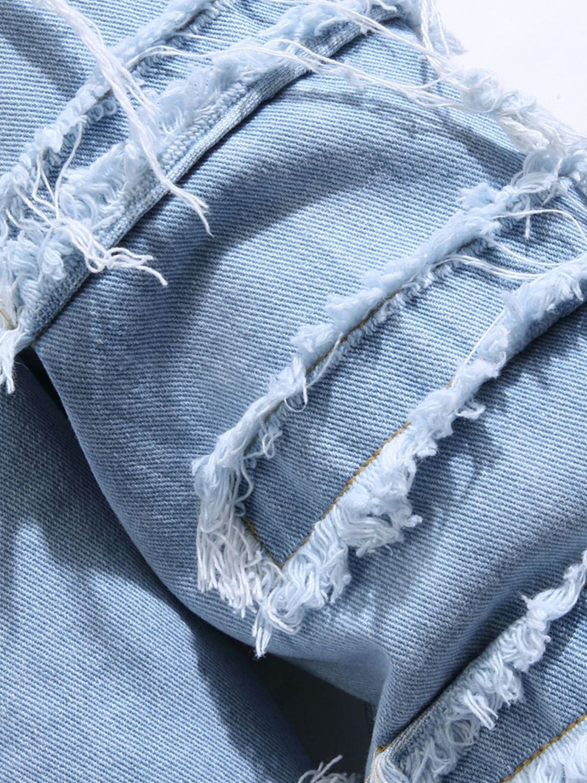 Distressed Denim Jacket