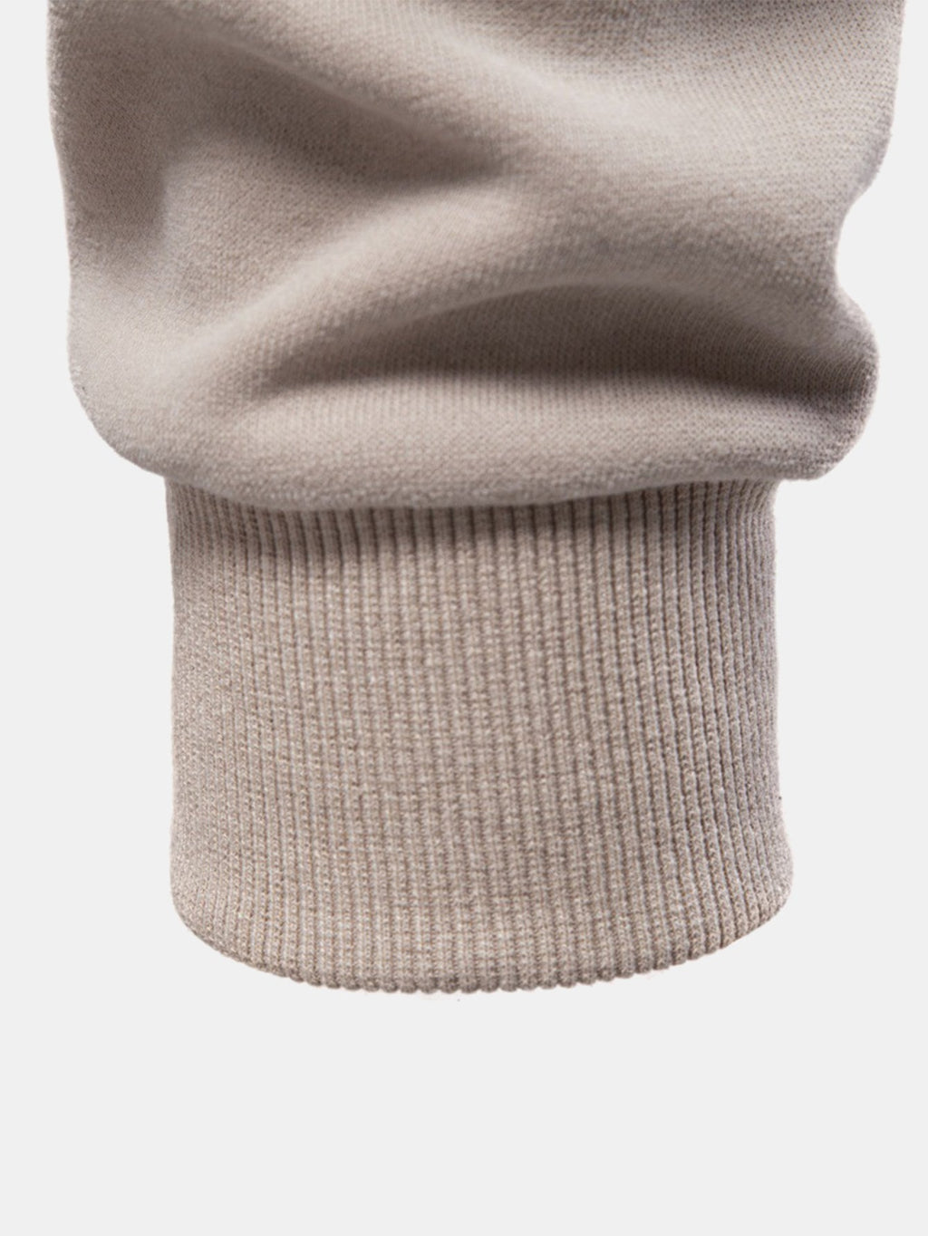 Quarter-Zip Stand Collar Sweatshirt