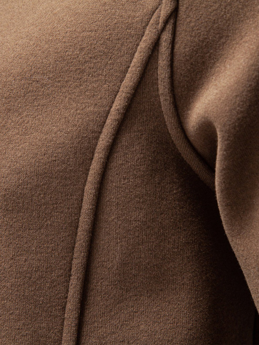 Contrast Quarter-Zip Stand Collar Sweatshirt