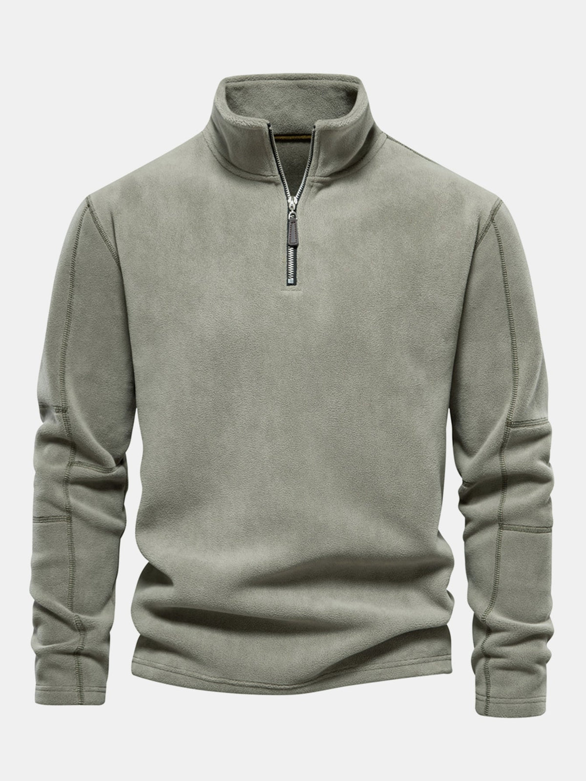 Polar Fleece Quarter Zip Sweatshirt