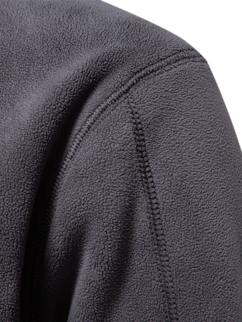 Polar Fleece Quarter Zip Sweatshirt