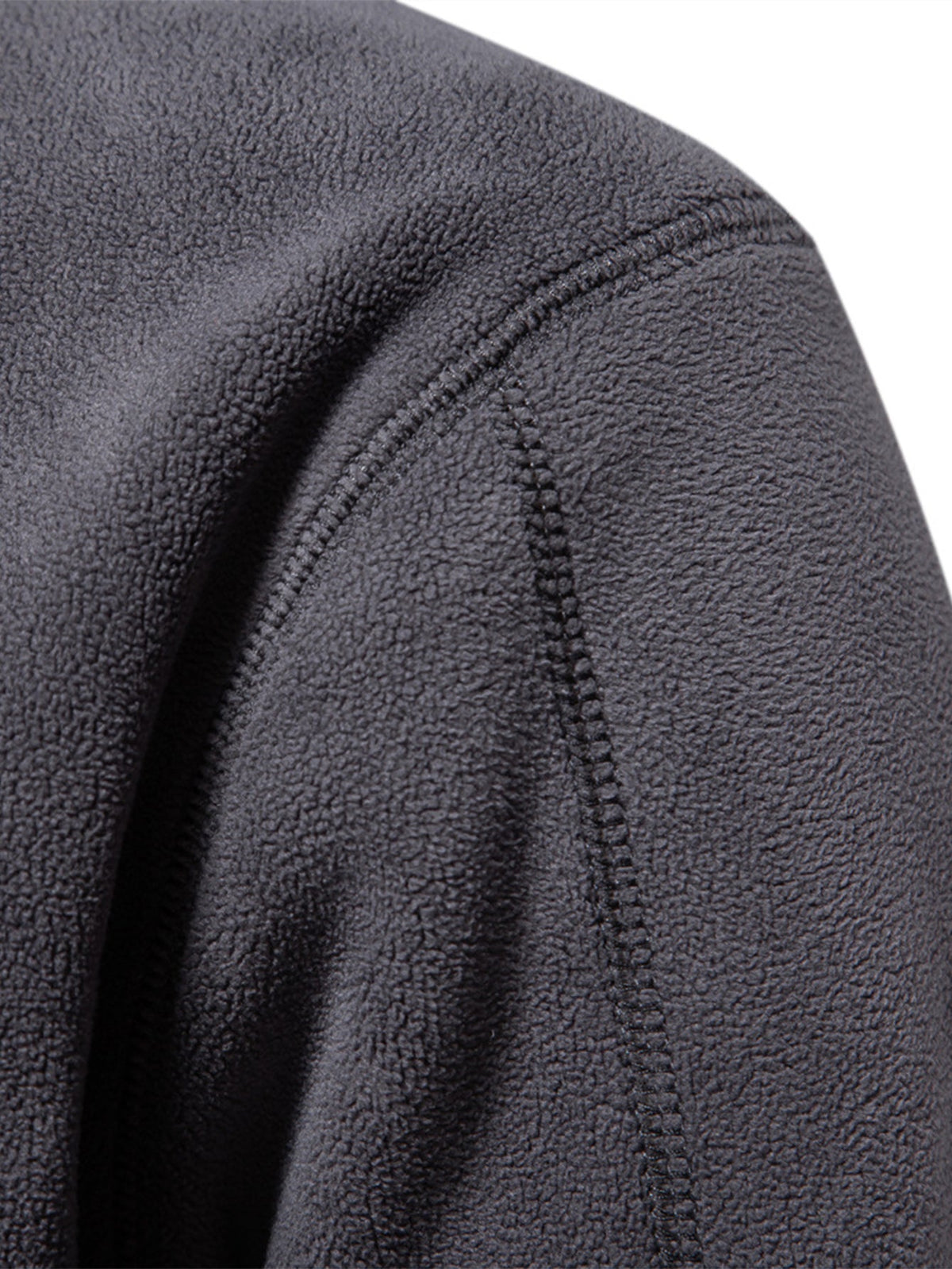 Polar Fleece Quarter Zip Sweatshirt