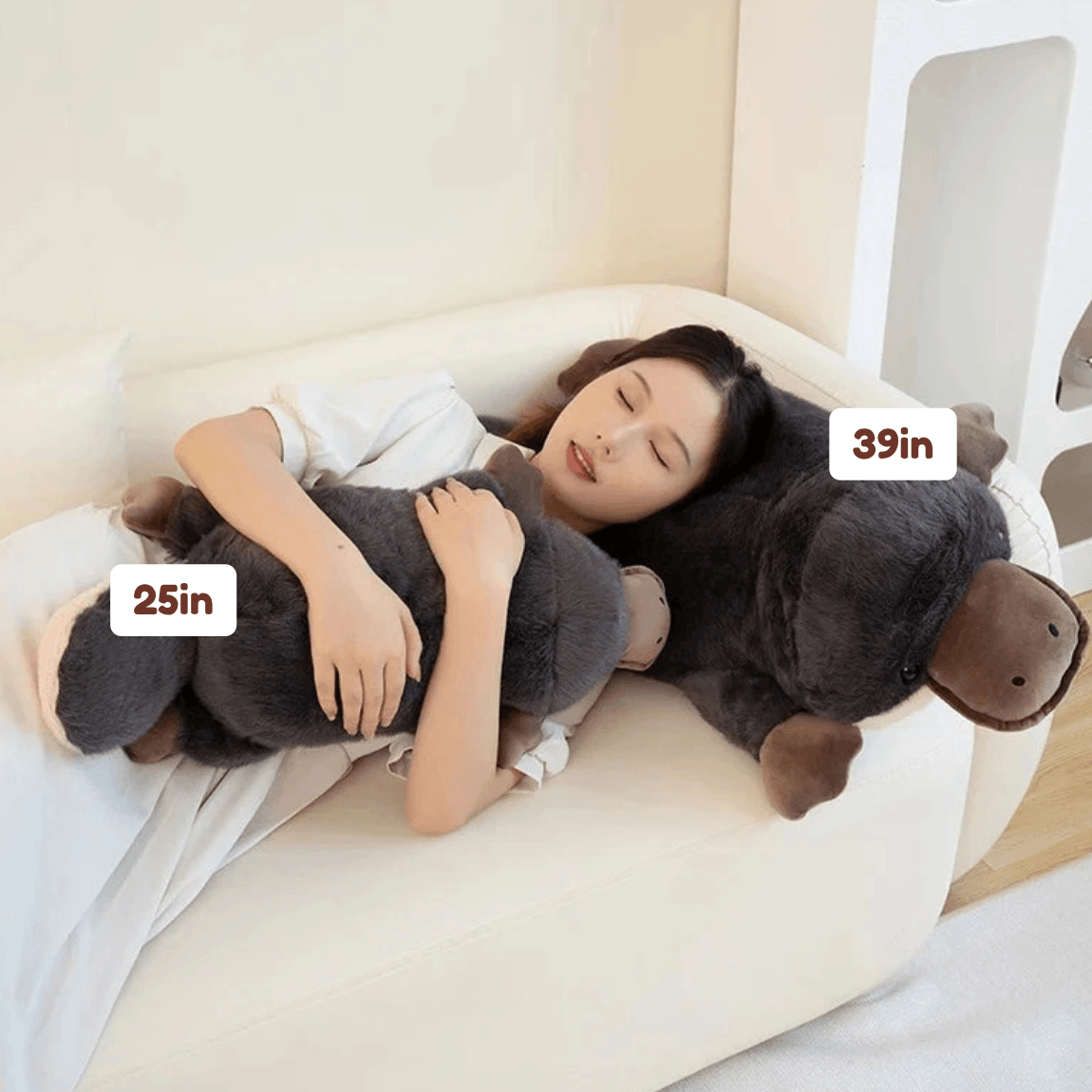 Giant Fluffy Platypus Plushie