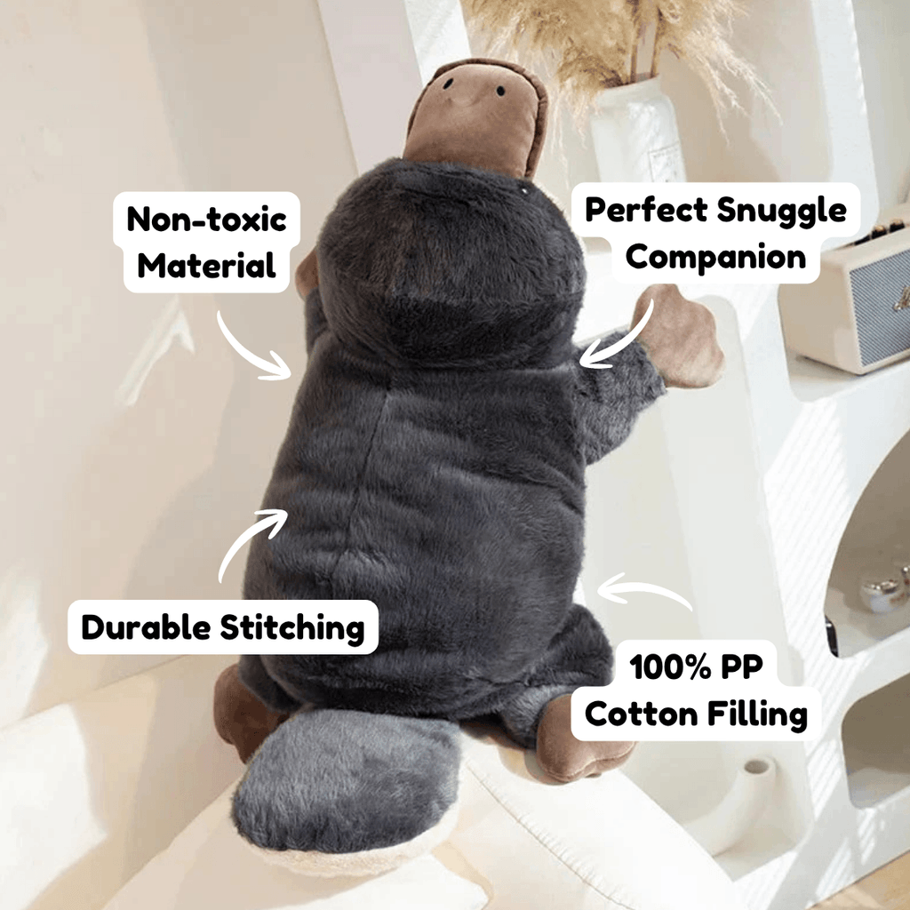 Giant Fluffy Platypus Plushie
