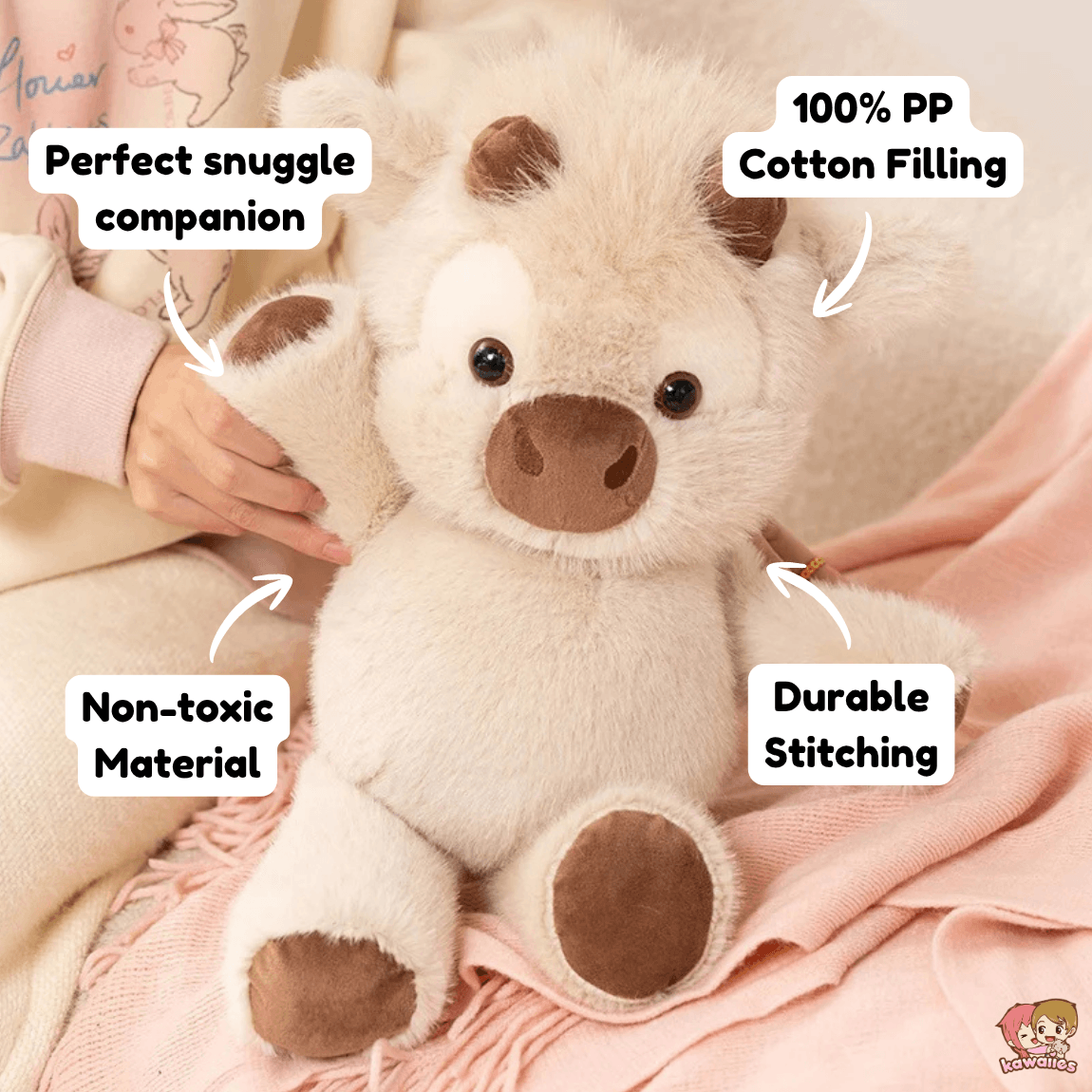 Moo Moo the Running Cow Plush