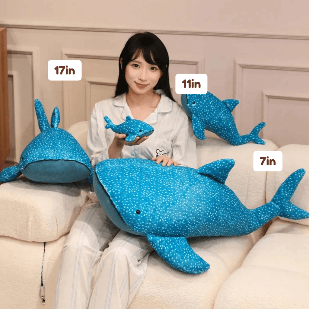 Whalo the Gentle Giant Whale Shark Plushie
