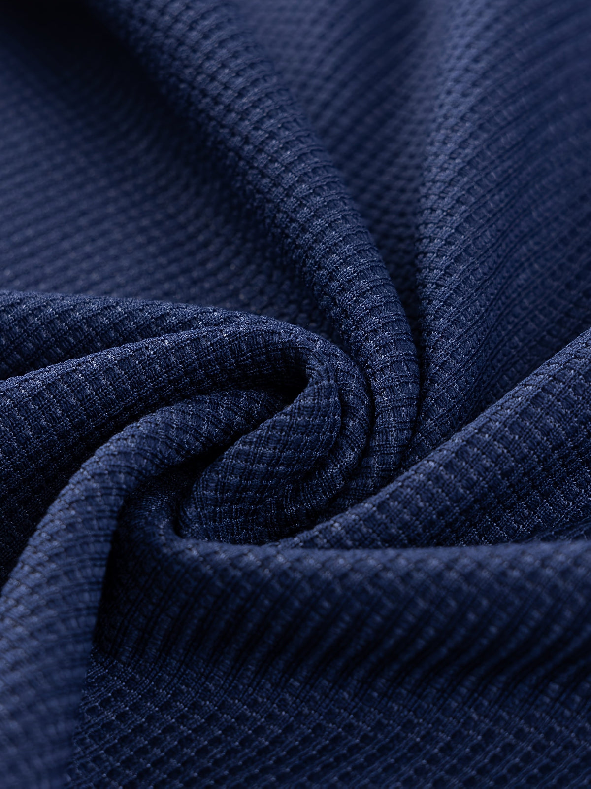 Frederick | Langarmshirt in strukturierter Waffelstrick-Optik