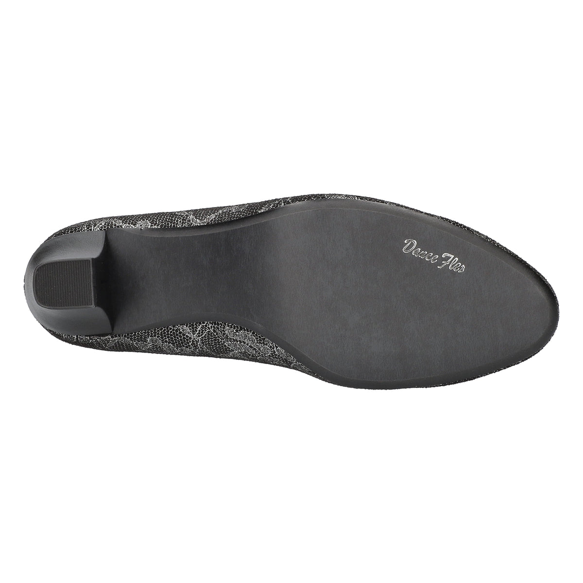 Easy Street Women's Ballari Silver Lace Pumps