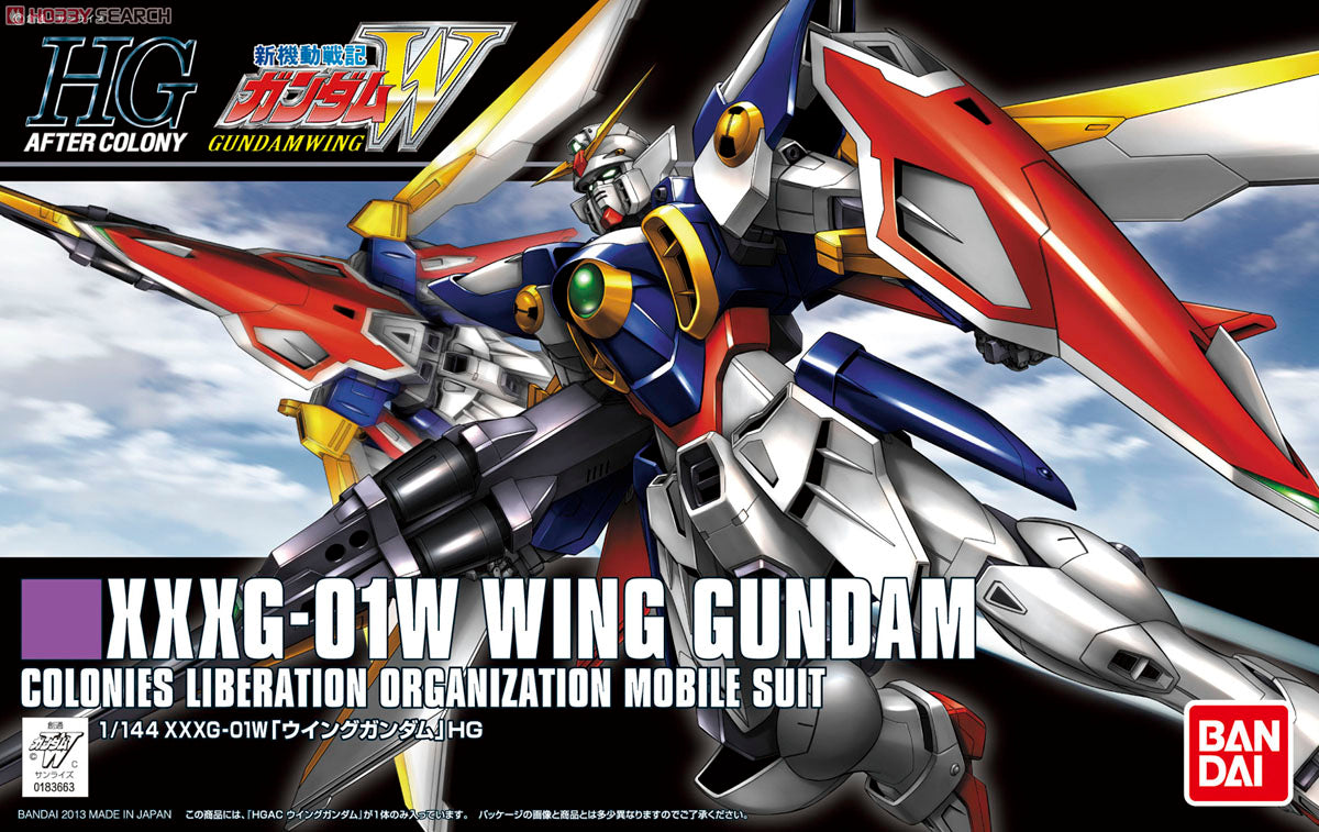 HG XXXG-01W Wing Gundam 1/144