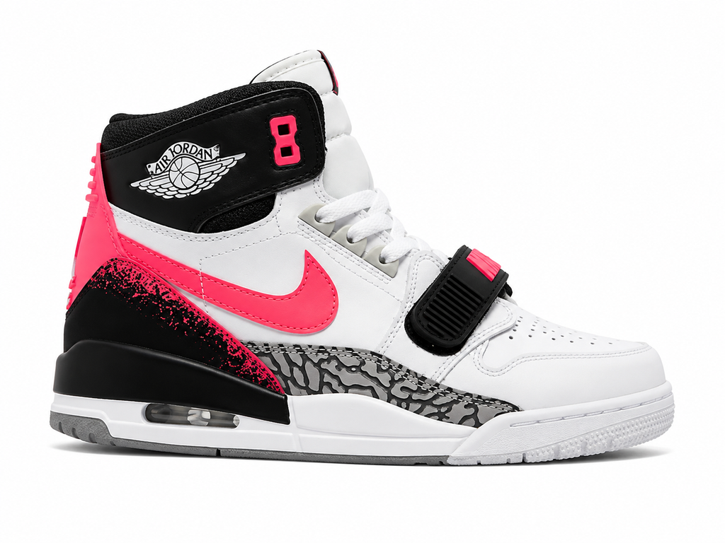 Air Jordan Legacy 312 Hot Punch – White / Hot Punch / Black / Cement