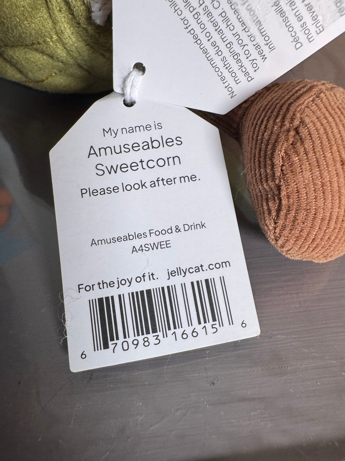Jellycat Amuseables Sweetcorn