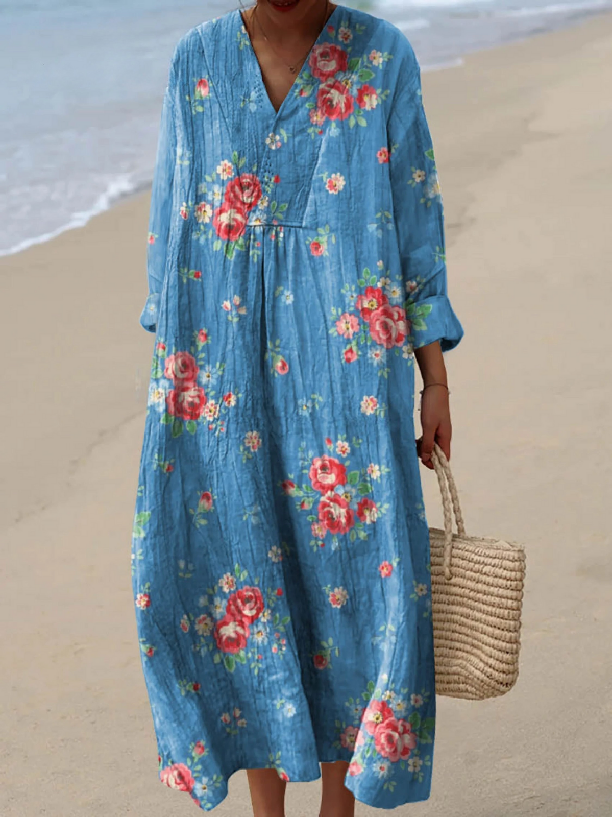 Theodora | Vintage-Kleid mit schönem Blumenmuster
