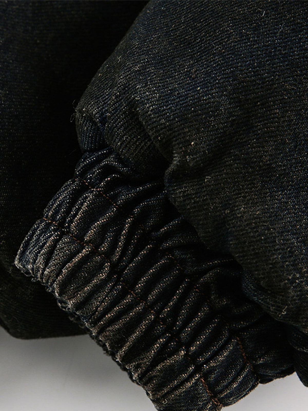 Boxy Faux Fur Collar Washed Denim Hooded Jacket