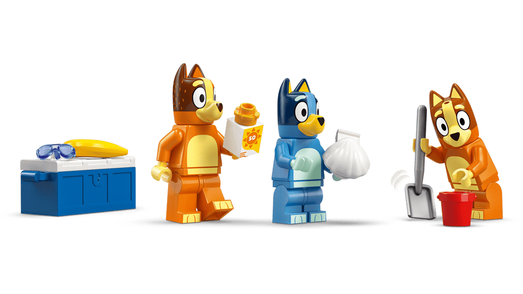 11202 Lego Bluey Vacances à la plage en famille avec Bluey