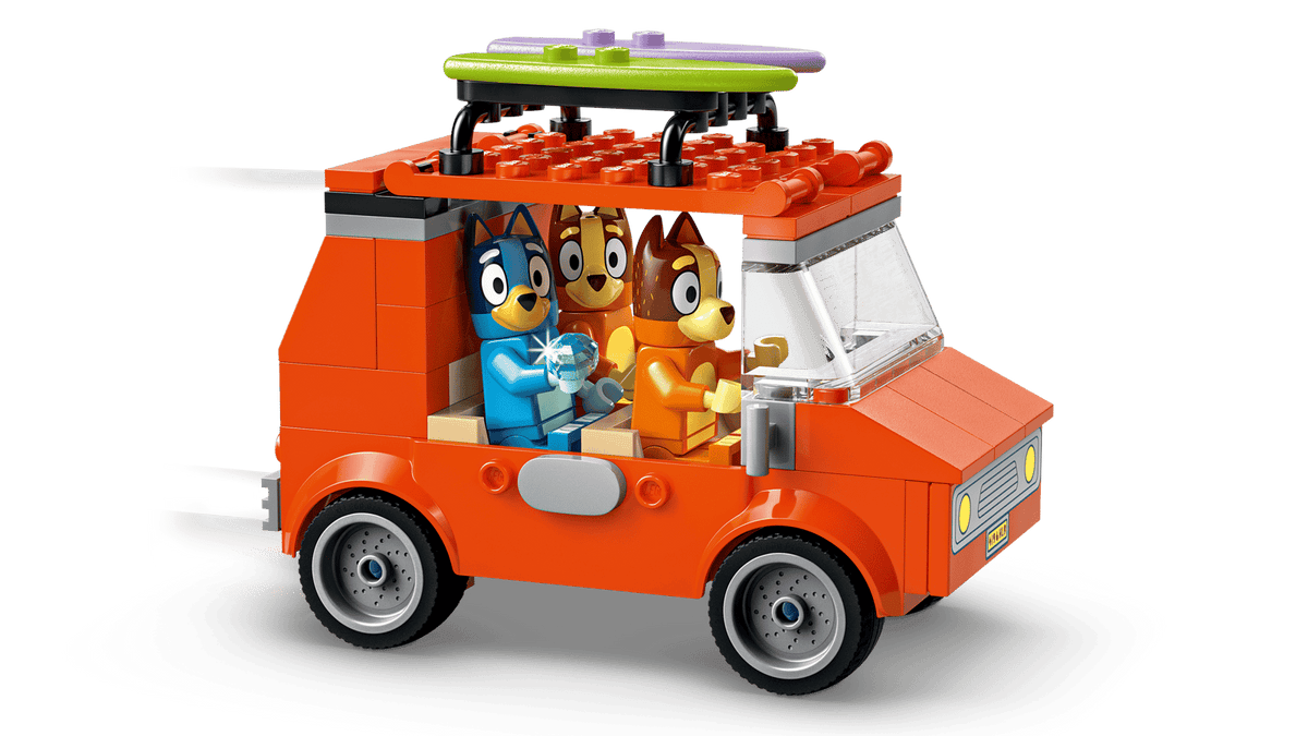 11202 Lego Bluey Vacances à la plage en famille avec Bluey