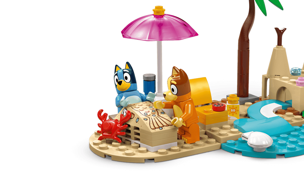 11202 Lego Bluey Vacances à la plage en famille avec Bluey