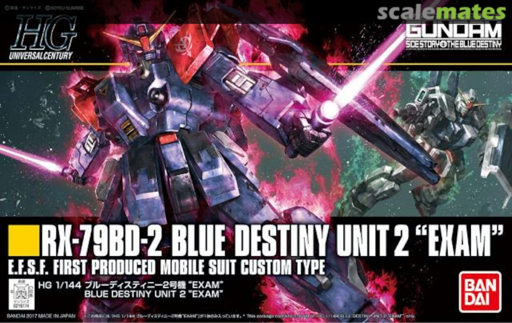 HG RX-79BD-2 Blue Destiny Unit 2 "Exam" 1/144