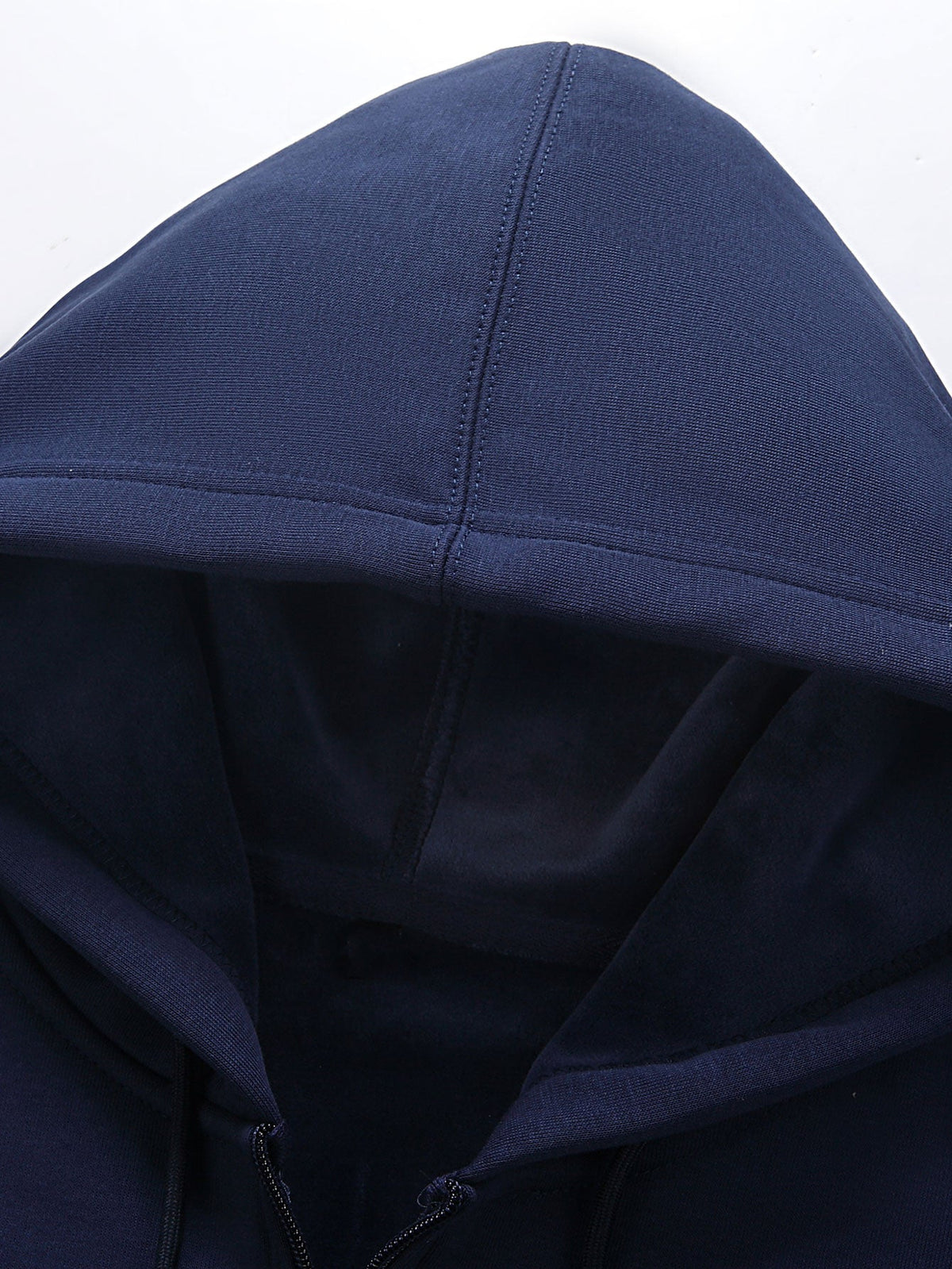 Plush Lined Relax Fit Zip Hoodie