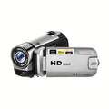 Portable 1080P Digital Camcorder with Rotating Screen & 32G Memory Card, Rechargeable Battery, Selfie Support