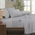 Bamboo 6 Piece 1800 Thread Count Smart Pocket Ultra Soft Luxury Sheet Set