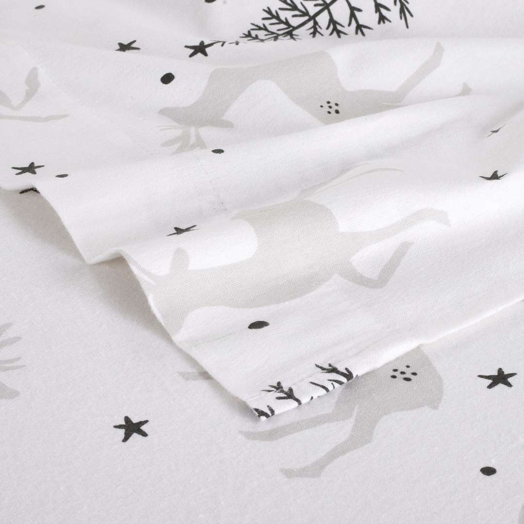 Kathy Ireland 100% Turkish Cotton Flannel Sheet Set