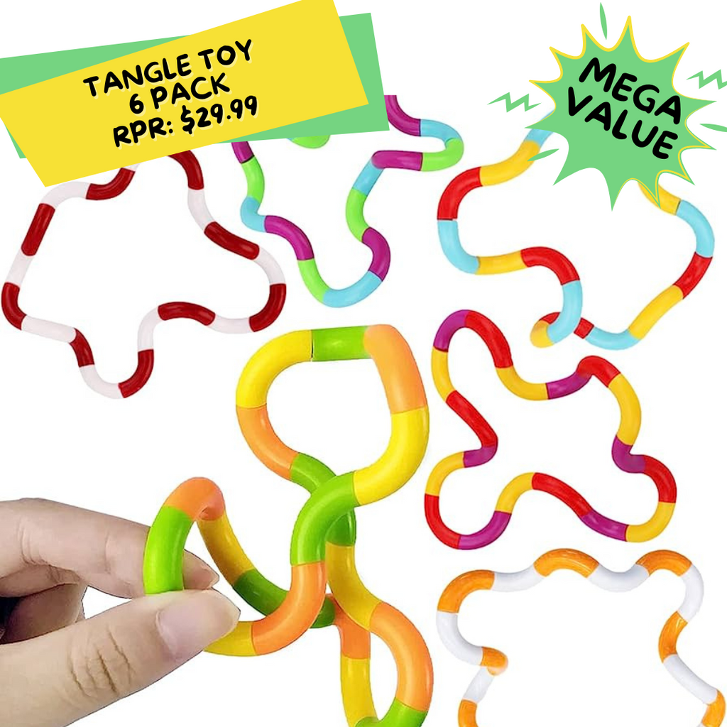Tangle Fidget Toy 6 Pack