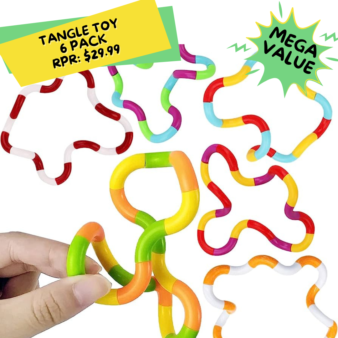 Tangle Fidget Toy 6 Pack