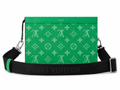 Louis Vuitton Soft Trunk Crossbody Bag – Green Monogram Taigarama