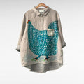 Lenora | Stilvolle Bluse im Vintage-Look
