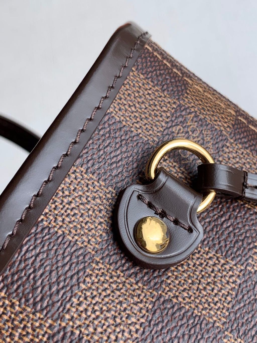 NEVERFULL MM MIT STAUBBEUTEL DAMIER EBENE CANVAS 29CM