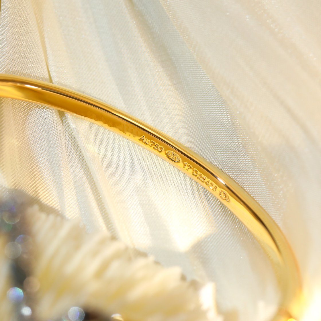 VOLTE UPSIDE DOWN GOLD-DIAMANT-ARMBAND