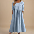 Aurelia | Klassisches Kleid mit halbem Arm