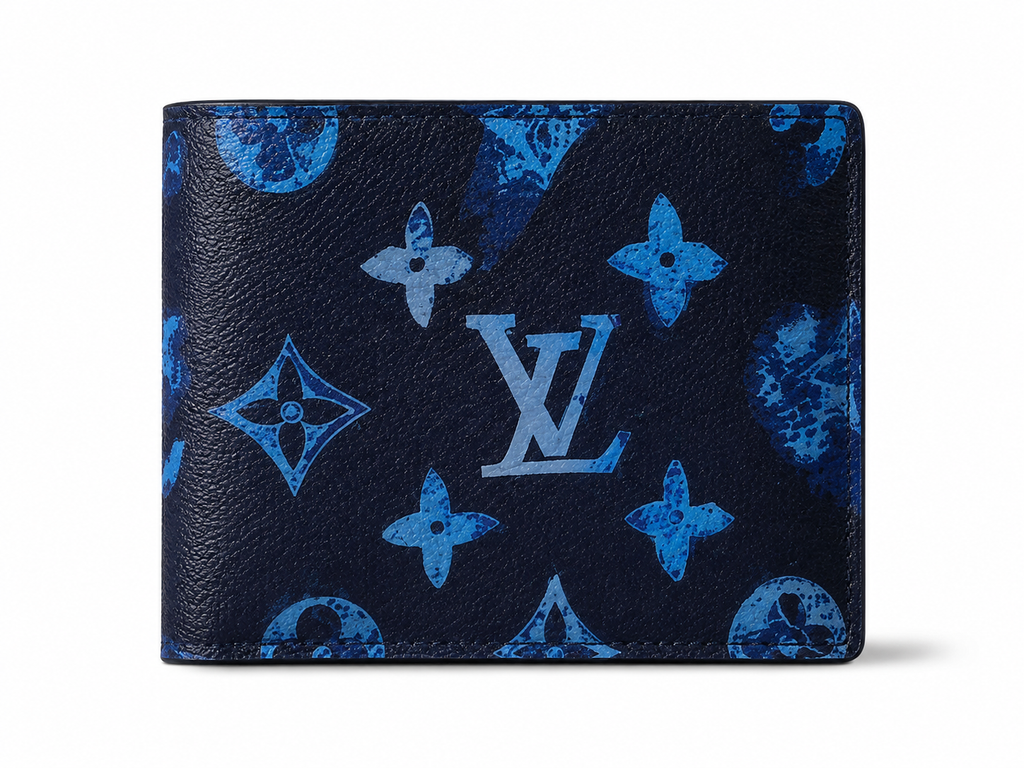 Louis Vuitton Multiple Wallet – Monogram Watercolor Blue Aquarelle