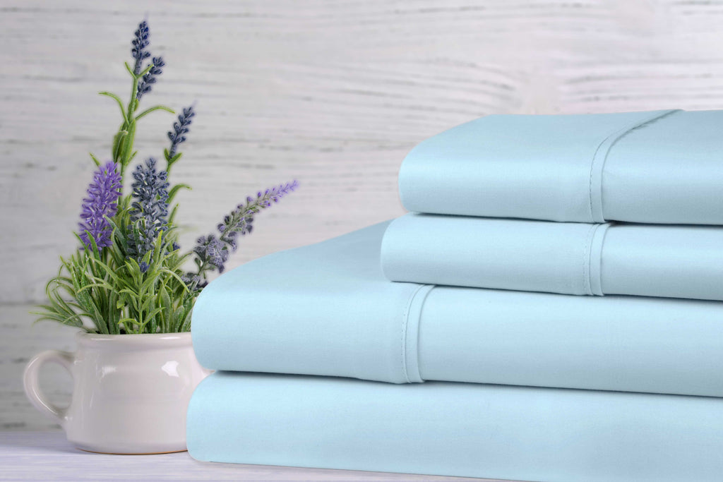 Bed Bath Fashions Bamboo Lavender Infused Scented 4-Piece Sheet Set