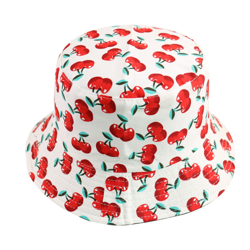 Thomas Double-Sided Polyester Bucket Hat – Animal & Stripe Prints, Unisex