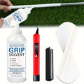 Golf Club Regripping Kit with 5 oz Solvent, 15 Tape Strips, Hook Knife and Rubber Vise Clamp