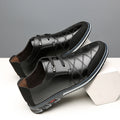 Men's Casual Soft Sole Slip-On Leather Shoes – Korean British Style