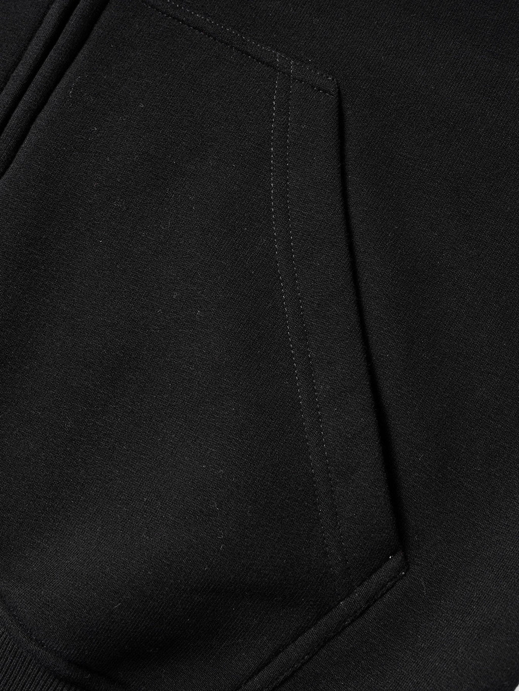 Relax Fit Faux Fur Collar Zip-Up Hoodie
