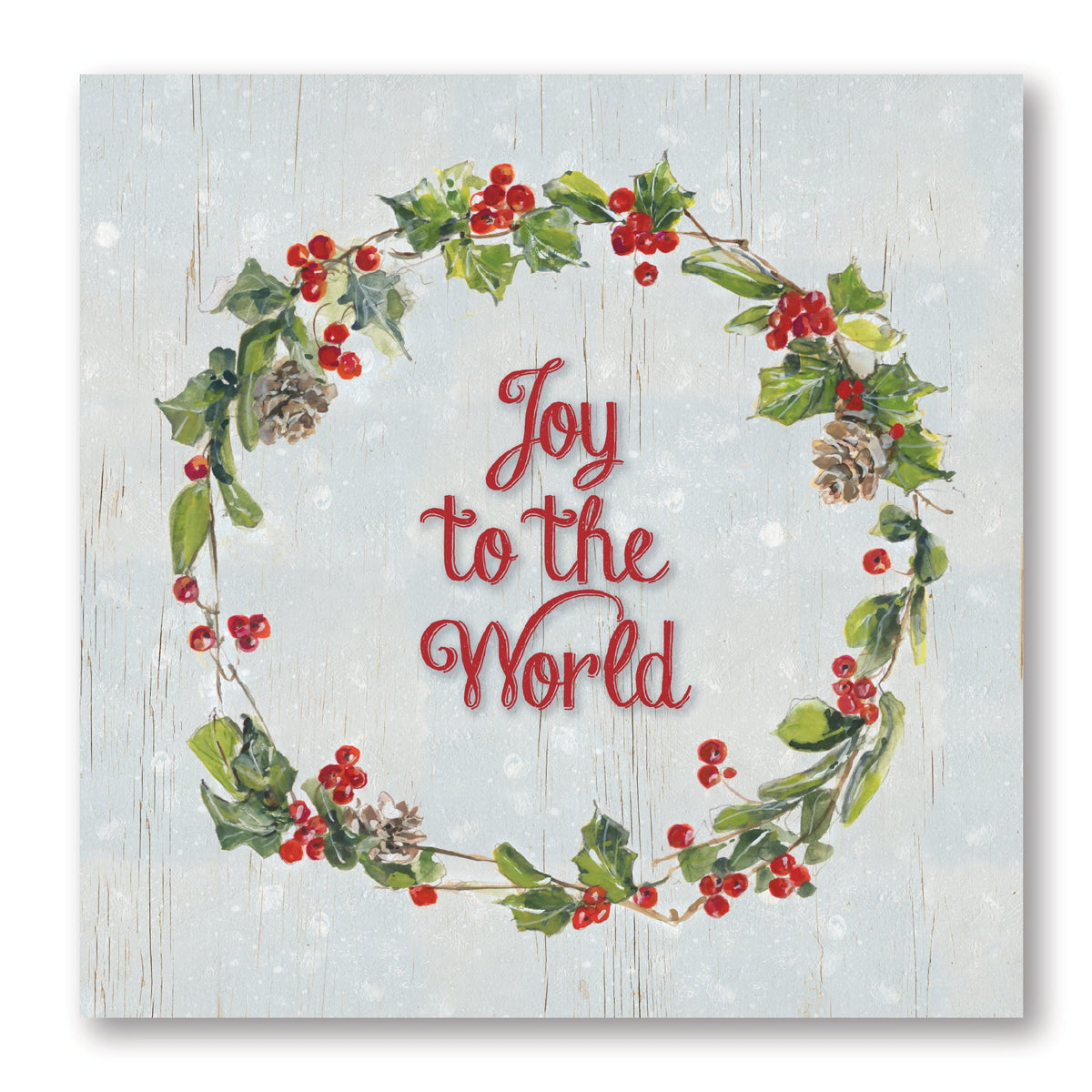Joy to the World Gallery-Wrapped Canvas Wall Art