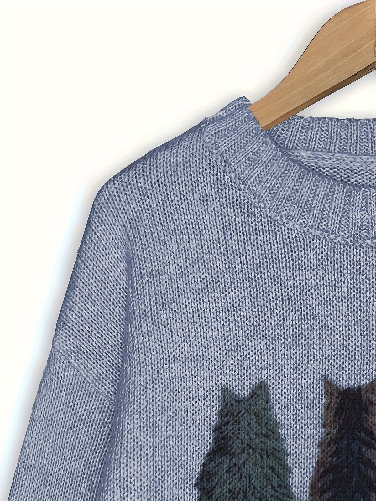 Talia | Gemütlicher Pullover mit Katzenmuster