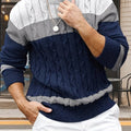 Bradley | Strukturierter Zopfmuster-Pullover