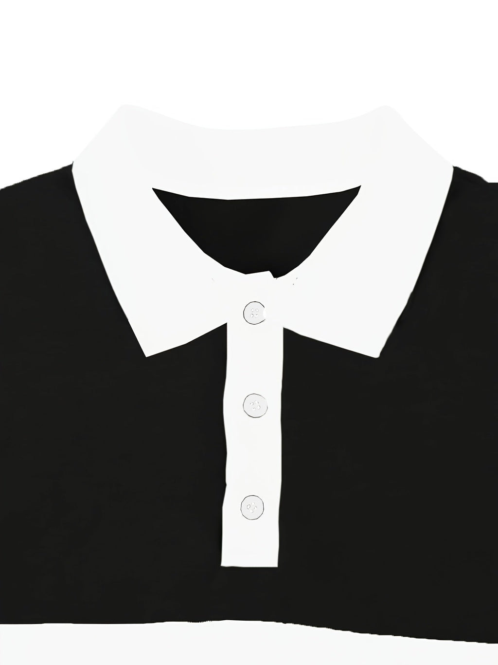 Nolan | Langärmliges Polo-Shirt im Colour-Block-Design