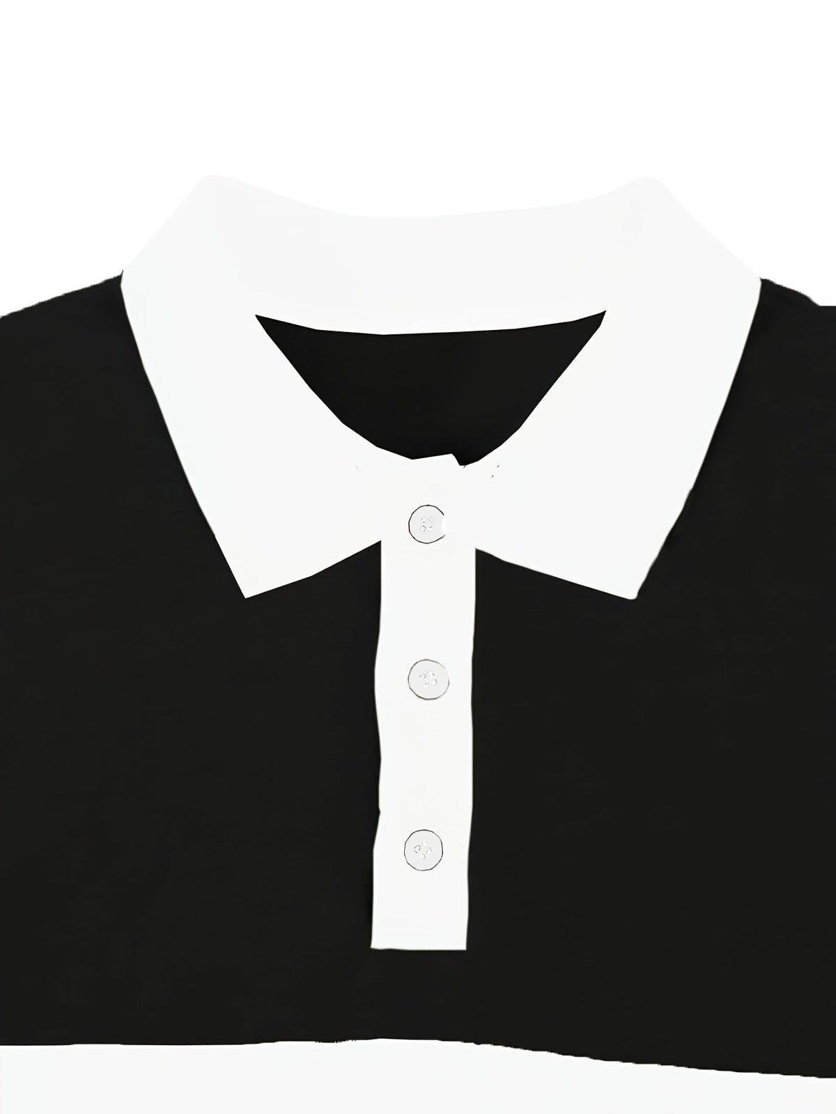 Nolan | Langärmliges Polo-Shirt im Colour-Block-Design