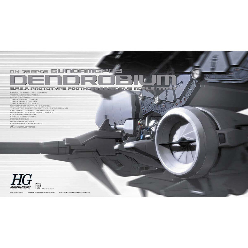 HG Gundam GP03 Dendrobium 1/144