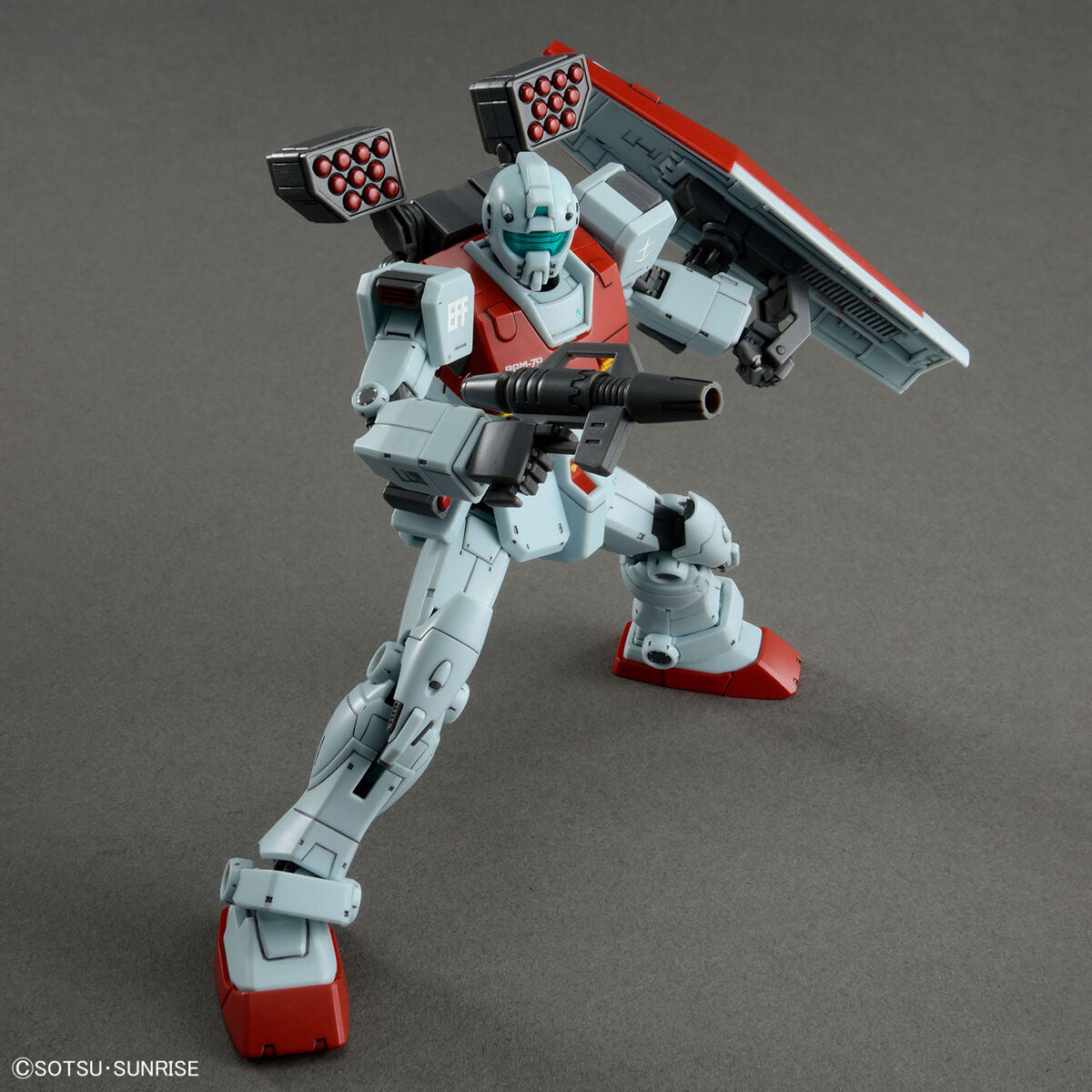 HG RGM-79 GM (Shoulder Cannon / Missile Pod) 1/144