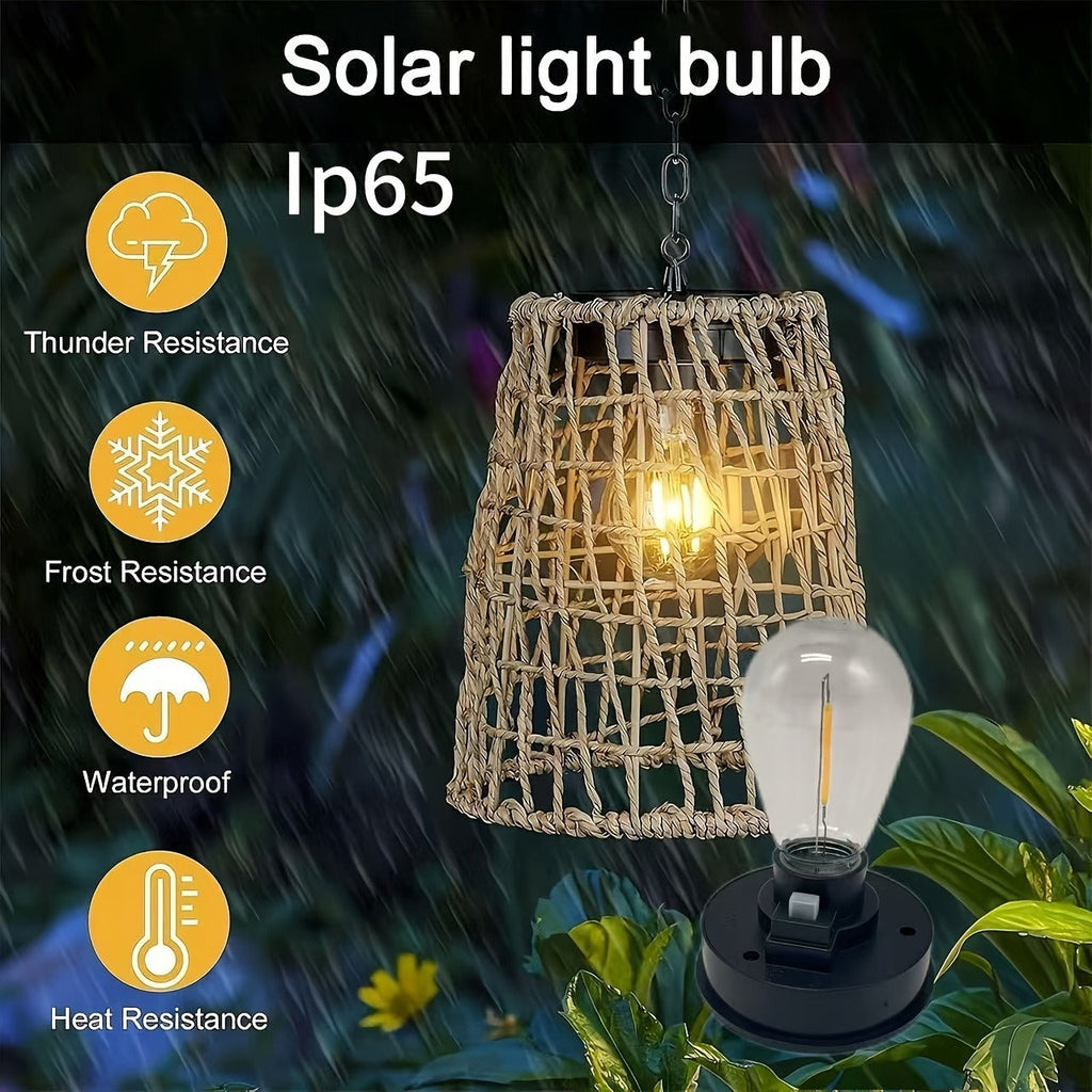 Solar Lantern Replacement Bulb IP65 Waterproof – Outdoor Solar Light Accessory, Top Bulb Replacement Kit | 2, 6 or 12 Pack